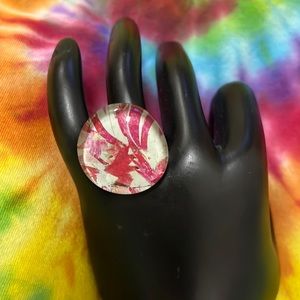 Unique Rare Vintage Handmade Rind Sz 8